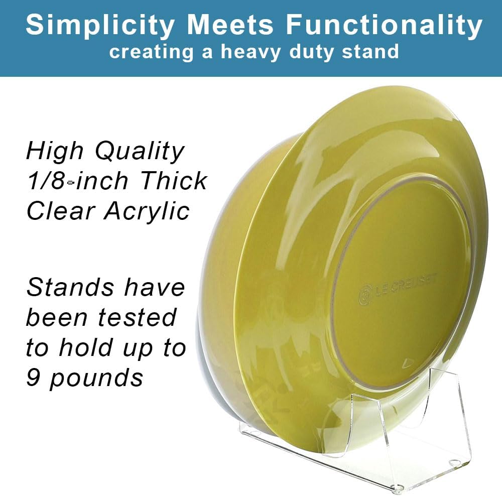 OnFireGuy 3-Tier Plate Dinnerware Display Stand for Kitchenware Plates Platters China Display Rack Place Setting Holder