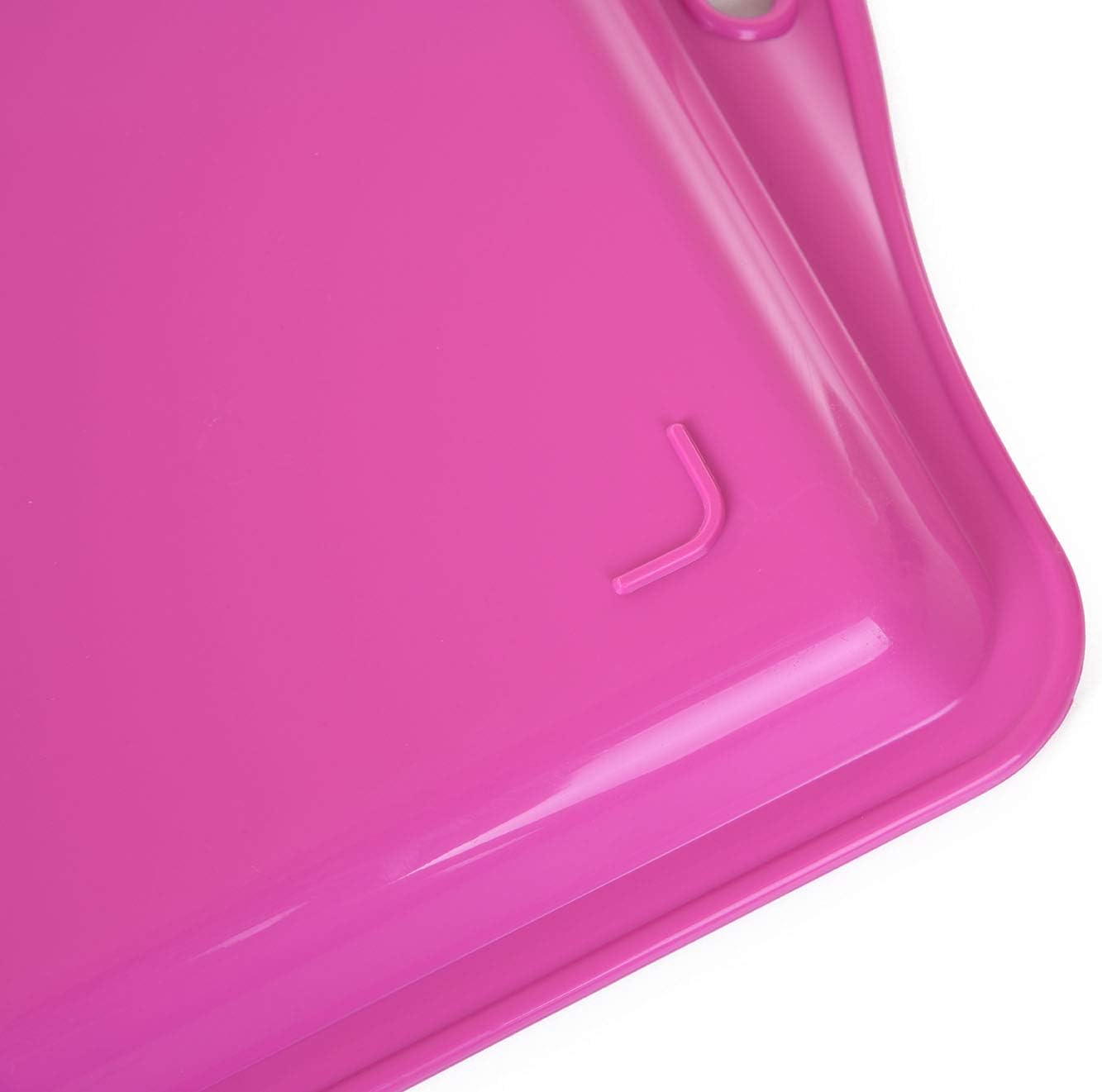Mintra Home Durable Serving Tray - (1pk, Purple) Unbreakable, Breakfast, Cafeteria, Fast Food, Handles