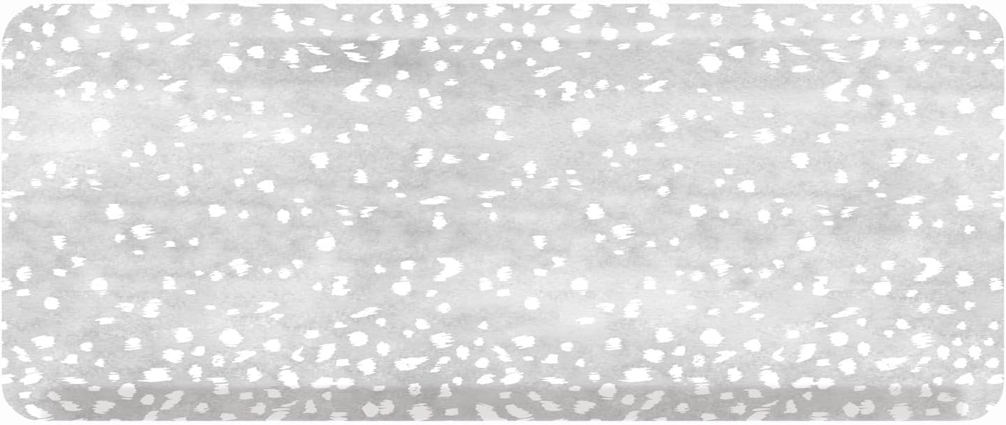 House of Noa Nama Standing Mat – Anti-Fatigue Cushioned Kitchen Mats for Floor | Ergonomic Bounce-Back Foam Kitchen Mats | Anti-Fatigue Mats for Kitchen & Standing | Fawn Silver | 22" x 54"