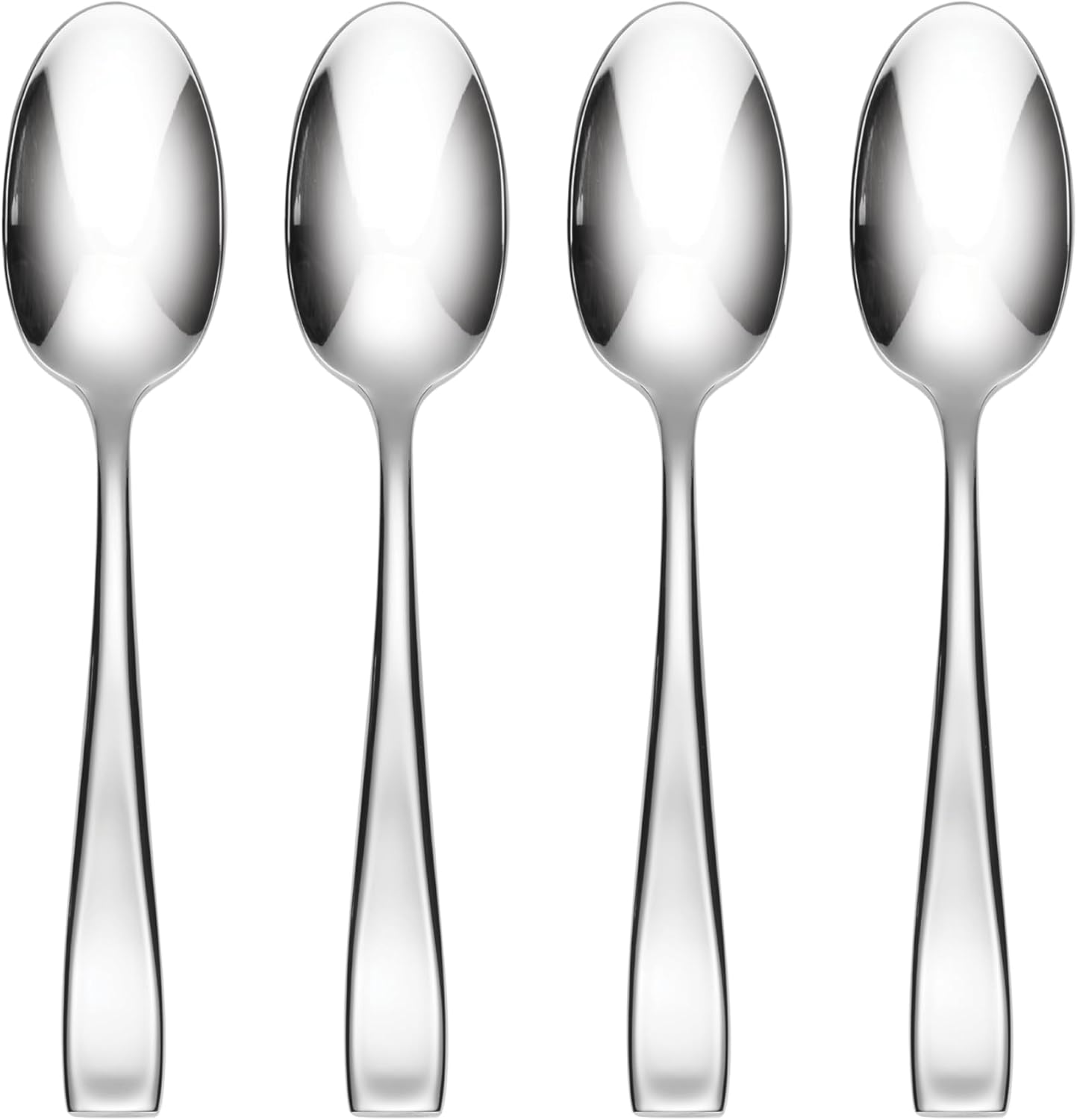 Oneida Moda Teaspoons, Set of 4,Silver