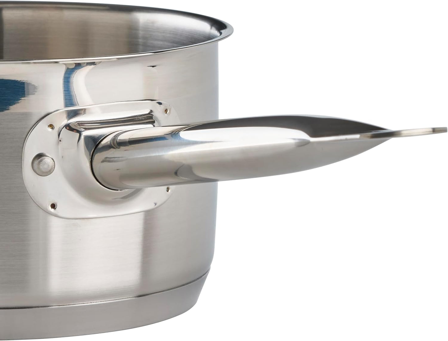 Winco Heavy-Duty Stainless Steel Sauce Pan with Lid, 2 Quart
