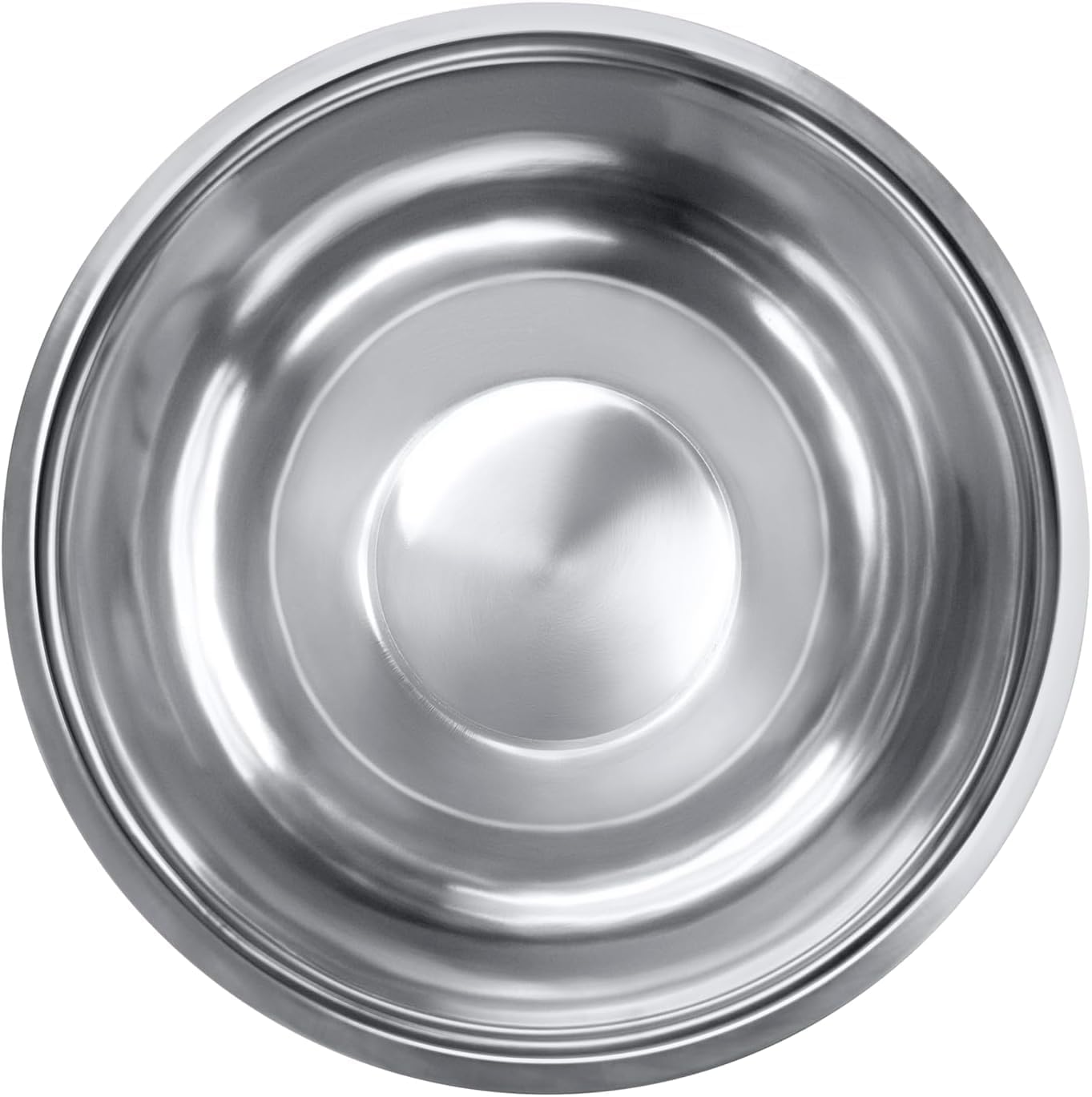 Stainless Steel 1.5 QT Mixing Bowl | Home & Commercial Quality | Flat Bottom | Cooking, Baking, Meal Prep [1PK]
