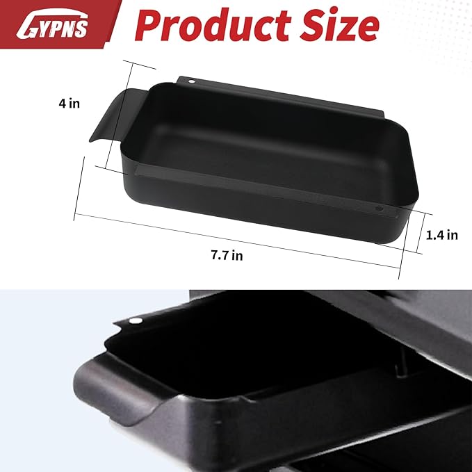 G416-0015-W1 Grill Grease Pan - for Charbroil Grill Grease Tray Replacement Parts, Grill Drip Pan Compatible with Charbroil 9328812P06 Metal Disposable Grill Grease Cup Holde