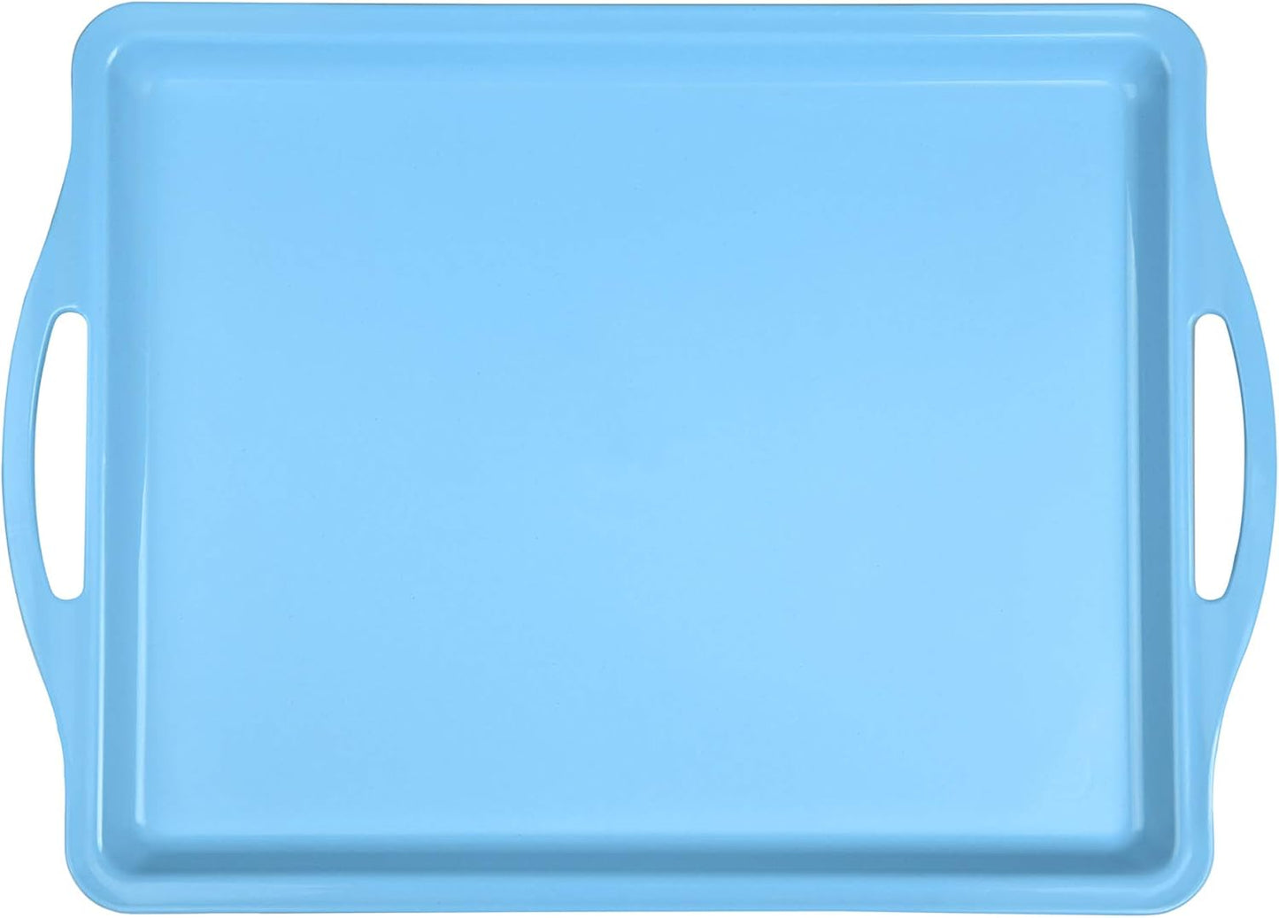Mintra Home Durable Serving Tray (1pk, Blue)