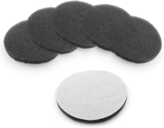 Heavy Duty Scour Pads, Non-Scratch Scrub Sponges, ULIFESTAR 5PCS Dish Scrubber Scouring Pads, Dual-Sided Reusable Household Scrub Pads for Dishes,Dish Cleaning Tool,Kitchen Scrubbers & Metal Grills