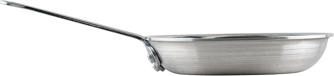 Winco Commercial-Grade Aluminium Fry Pan/Skillet, Mirror Finish, 7"