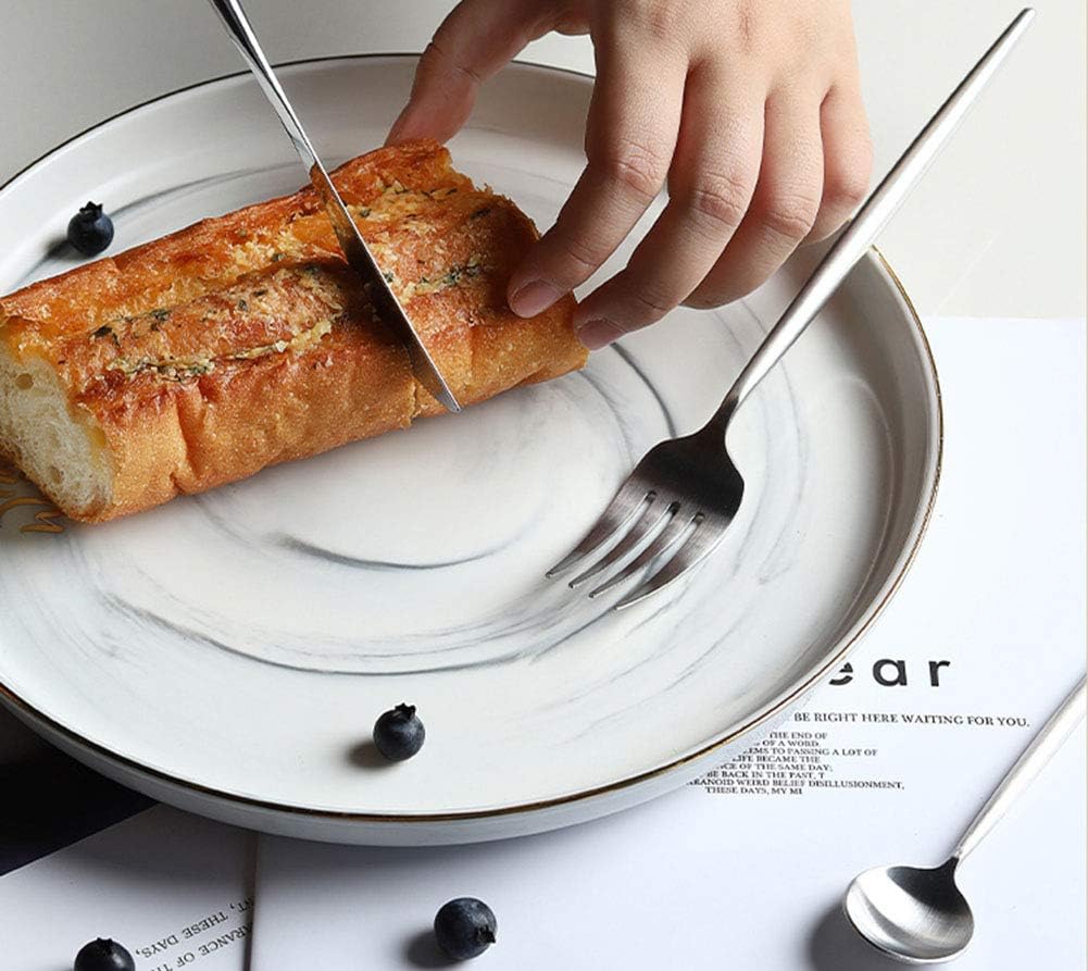 AOOSY Silverware Set, Luxury Royal 20 Pieces Stainless Steel Flatware Set Stainless Steel Steak Knife and Spoon Fork Cutlery Set for Home Kitchen and Restaurant, Service for 4