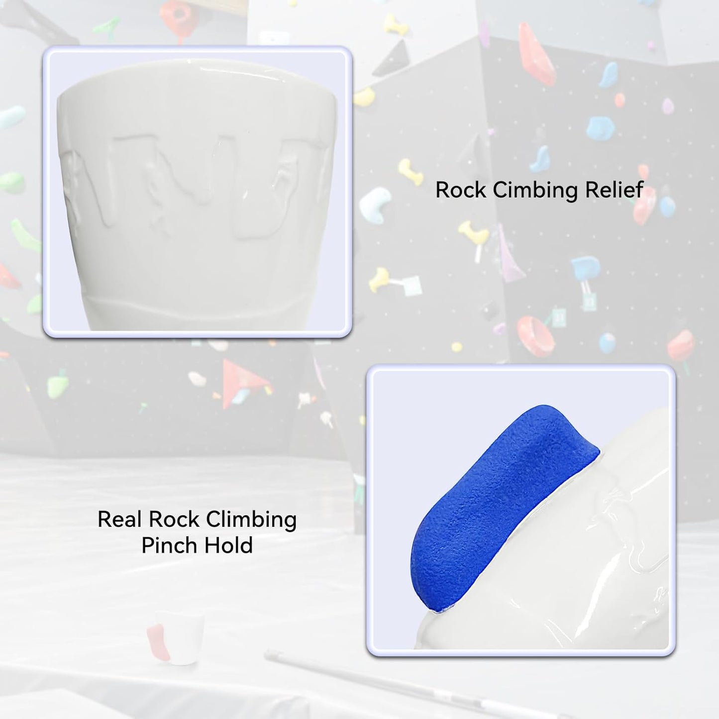 TWO STONES Rock Climbing Mug | Rock Climbing Coffee Mug | Climber Mug as Rock Climbing Gift for Climbers, Safe for Dishwasher and Microwave