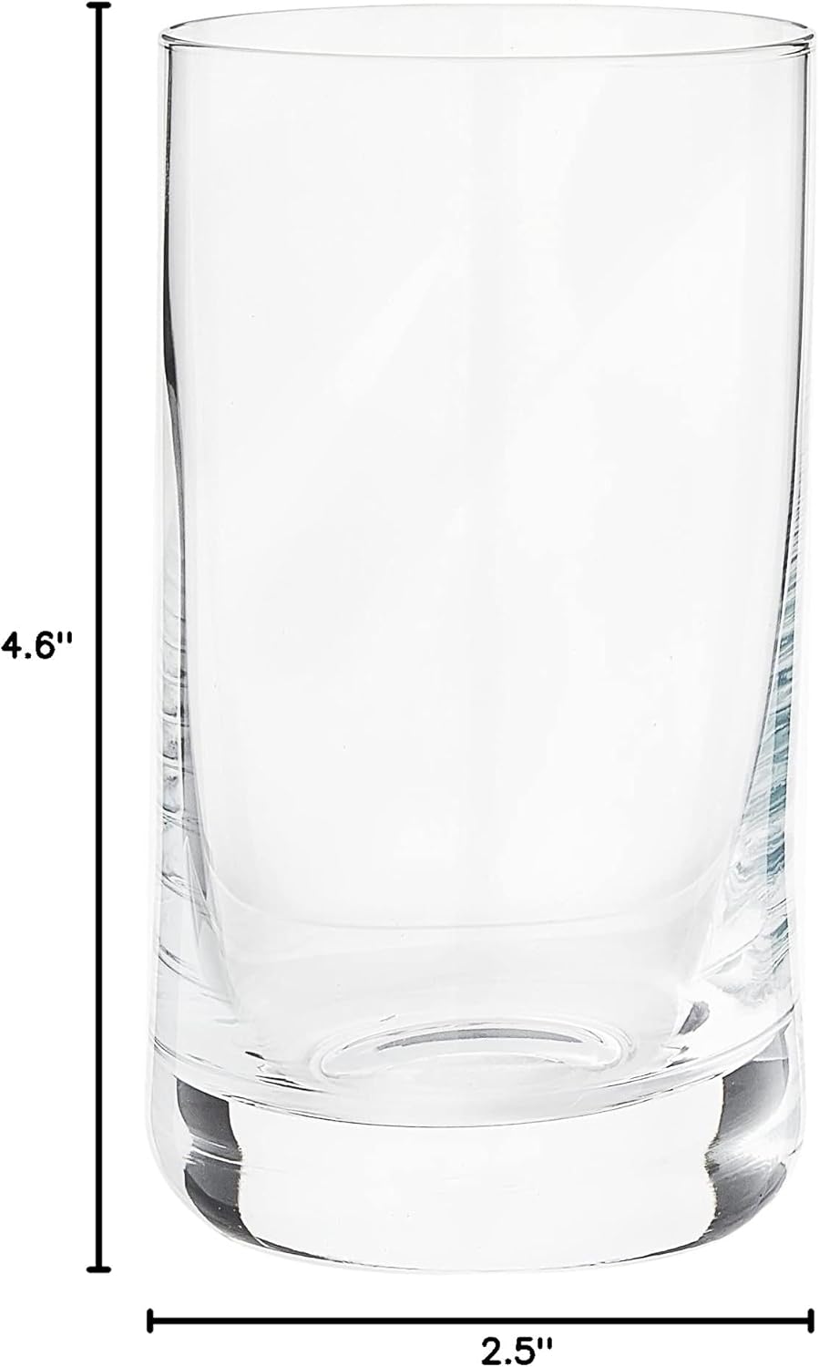 Schott Zwiesel Tritan Crystal Glass Convention Barware Collection Tumbler/Highball Cocktail Glass, 8.6 Ounce, Set of 6