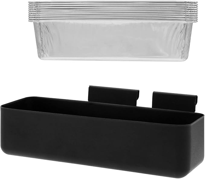 Grease Cup and Aluminum Foil Grill Drip Pans(10 Pack) for Camp Chef Griddles, Drip Catcher Pan/Grease Collection Cup for Camp Chef SG100 SG90 SG14 SG30 SG60 Professional Griddle, 24 oz