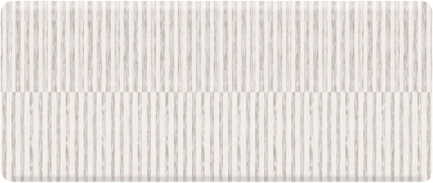 House of Noa Nama Standing Mat – Anti-Fatigue Cushioned Kitchen Mats for Floor | Ergonomic Bounce-Back Foam Kitchen Mats | Anti-Fatigue Mats for Kitchen & Standing | Reese Bark | 30" x 72"