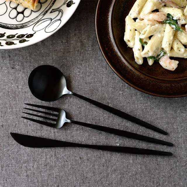 Flatware Set, Matte Black Silverware Set, AOOSY Heavy Solid 20-Piece 18/10 Stainless Steel Flatware Cutlery Set for 4, Mirror Finish, Dishwasher Safe, Nice Box Package(A Matte Black Flatware)