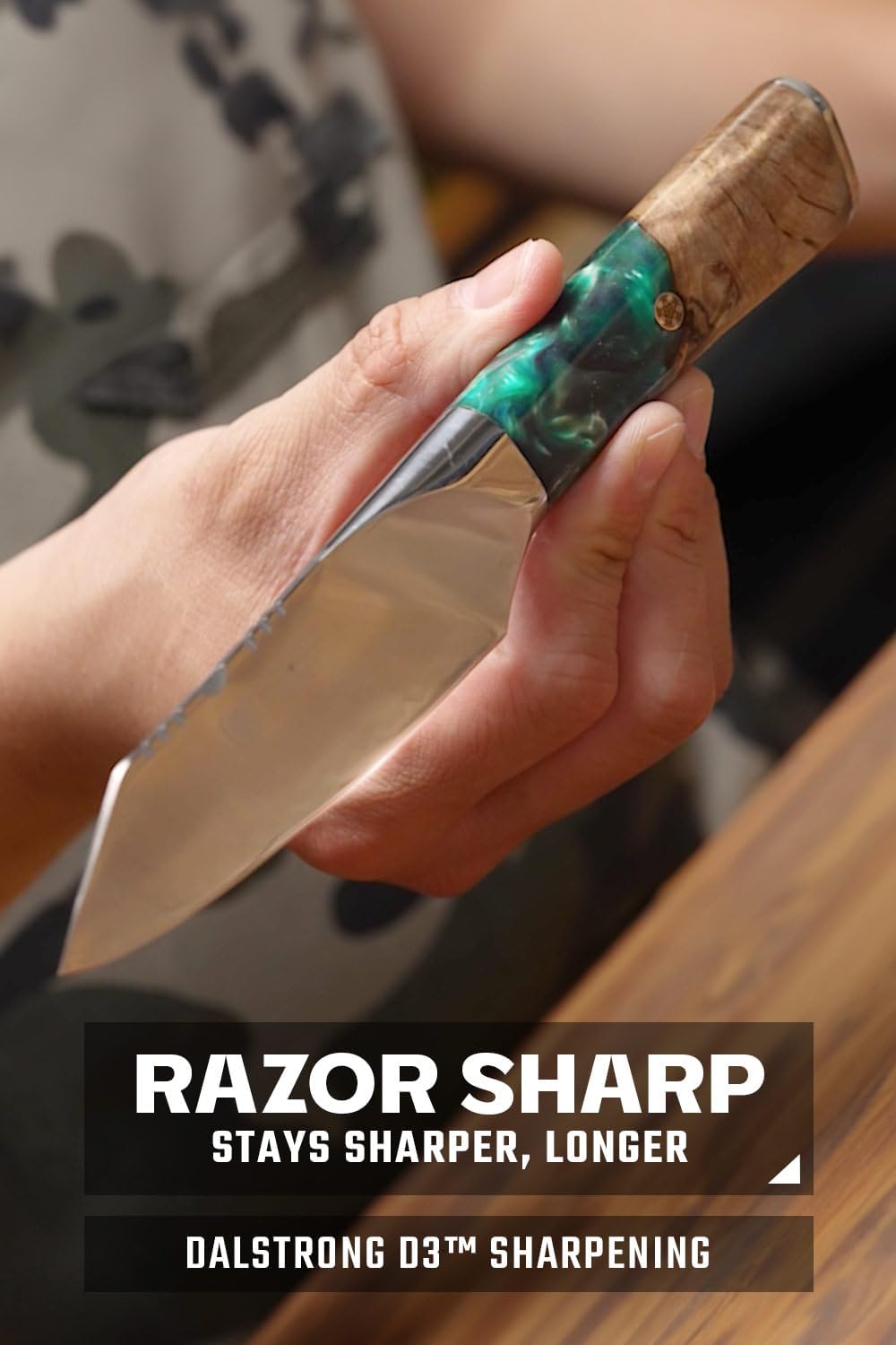 Dalstrong Paring Knife - 4 inch - Valhalla Series - 9CR18MOV HC Steel - Celestial Resin & Wood Handle - Professional Kitchen Knife Gift - Razor Sharp - w/Leather Sheath