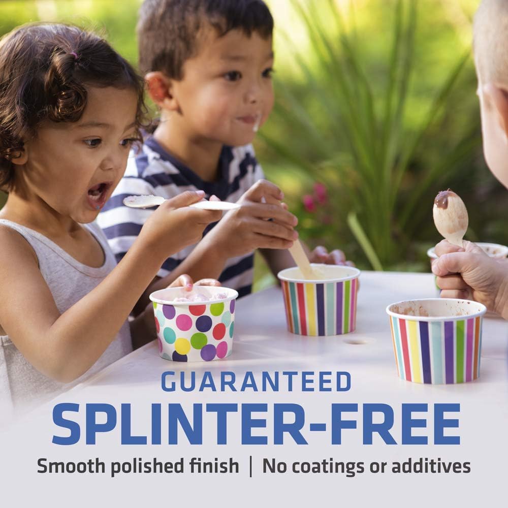 Disposable Wooden Cutlery Set - 100% Home Compostable - 2000 Knives, 6.5" Wooden Knives, Eco-Friendly, Organic, Sustainable and Carbon Neutral Certified