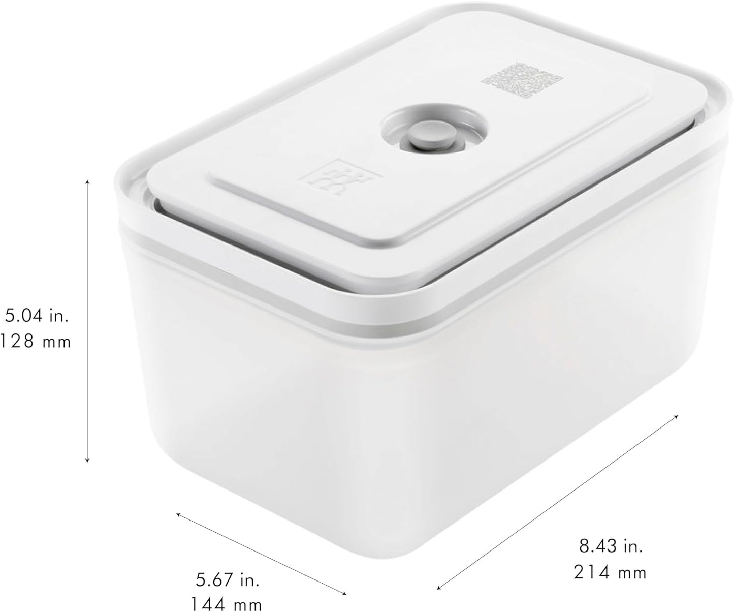 ZWILLING Fresh & Save 3-pc Plastic Food Storage Container, Meal Prep Container, BPA-Free- Assorted Sizes