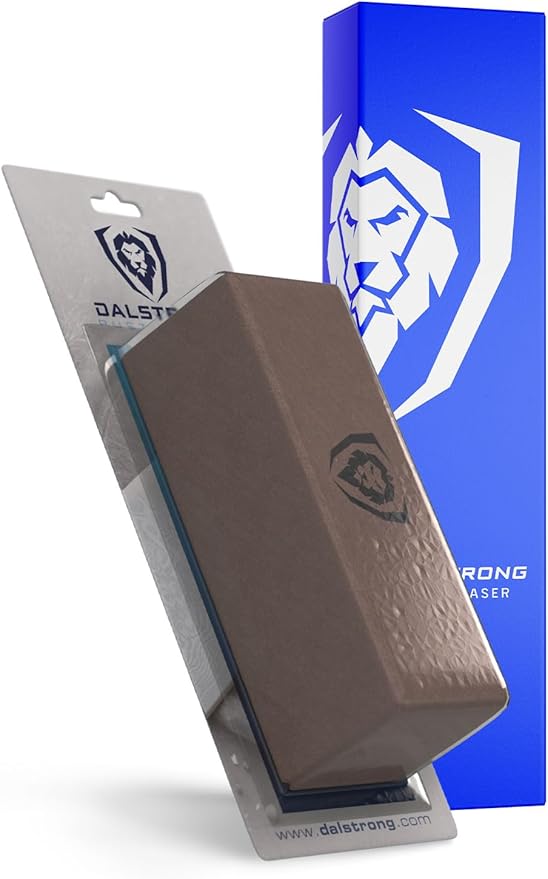 Dalstrong Premium Rust Remover & Eraser - Knife Maintenance and Care - For Knives, Scissors, Stainless Steel Pots and Pans, Whetstones - Sharp Polish for Tools - Calcium Carbonate