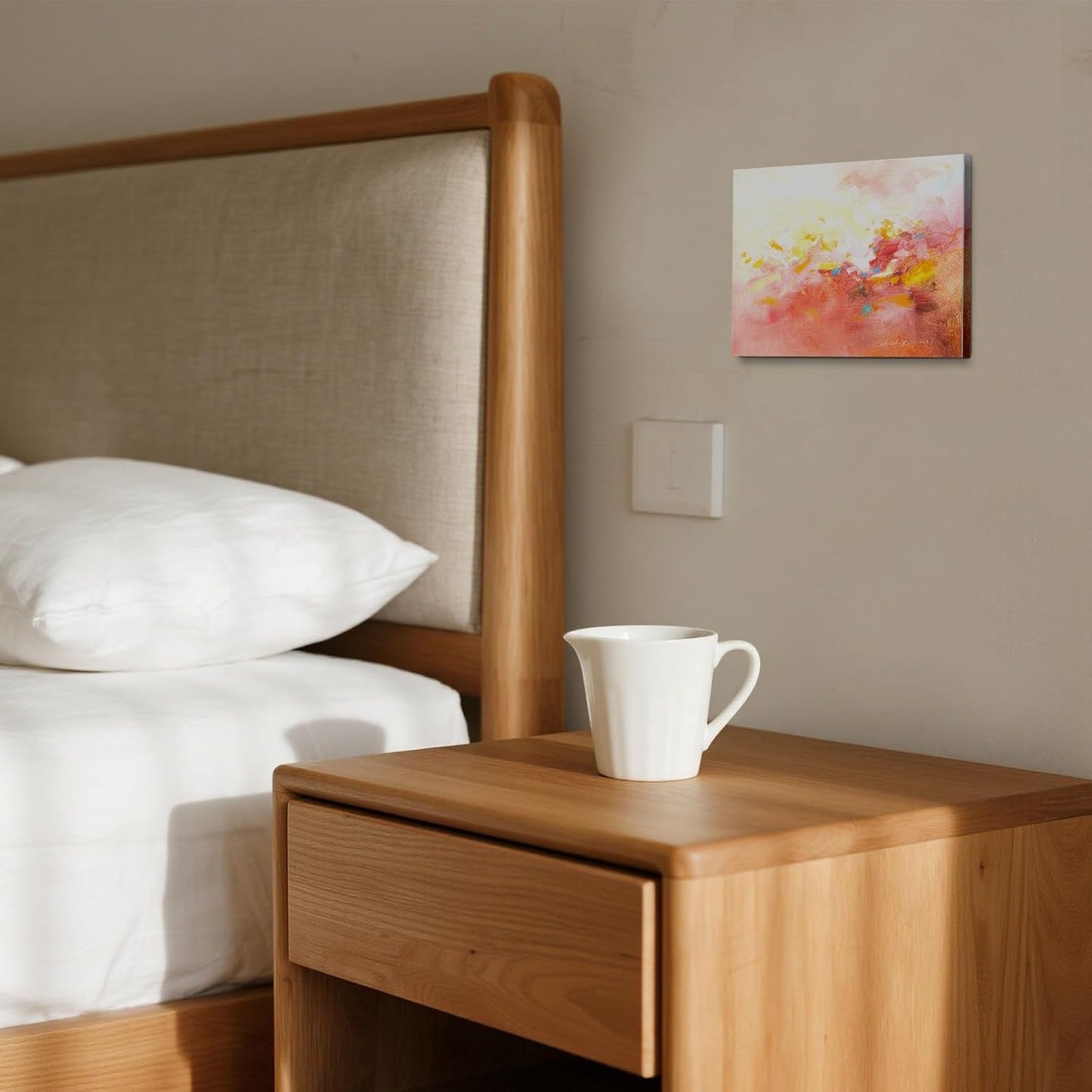 Gloliv Canvas Wall Art – Abstract Wall Decor Painting, Artist-Authorized Reproduction Canvas Prints, Modern Wall Art Decor for Living Room, Bedroom, or Office 10"x8"