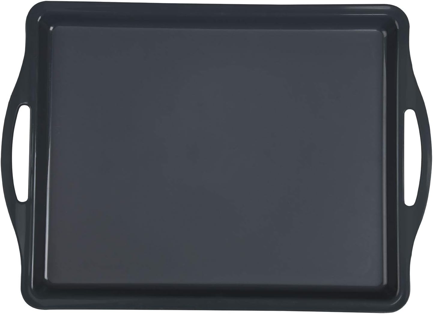 Mintra Home Durable Serving Tray (6pk, Dark Grey)