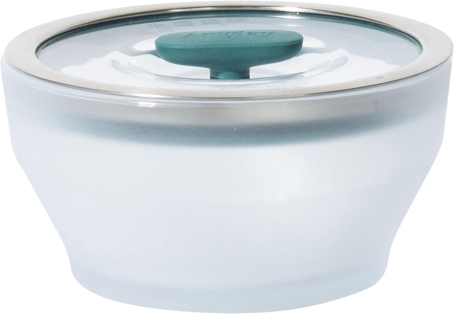 Anyday 4-Cup Microwave Cookware & Glass Container with Glass Lid, Plastic-Free Deep Food Storage | Stackable Airtight Steamer with Vented Lid for Microwave-Safe Reheating, Steaming Vegetables & Rice