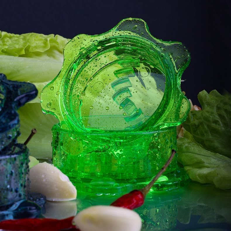 Angel’s Peel Lounge Mincer, Manual Quick Meal Preparation - Kitchen Tools for Mincing Garlic, Ginger, Herbs, Nuts (Green color)