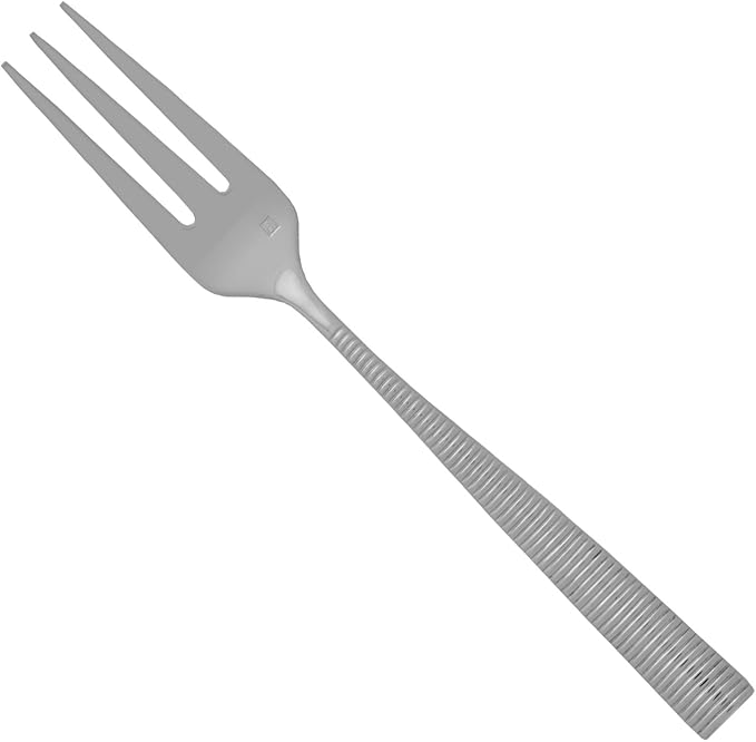 Fortessa Ringo 18/10 Stainless Steel Flatware Serving Fork, Silver