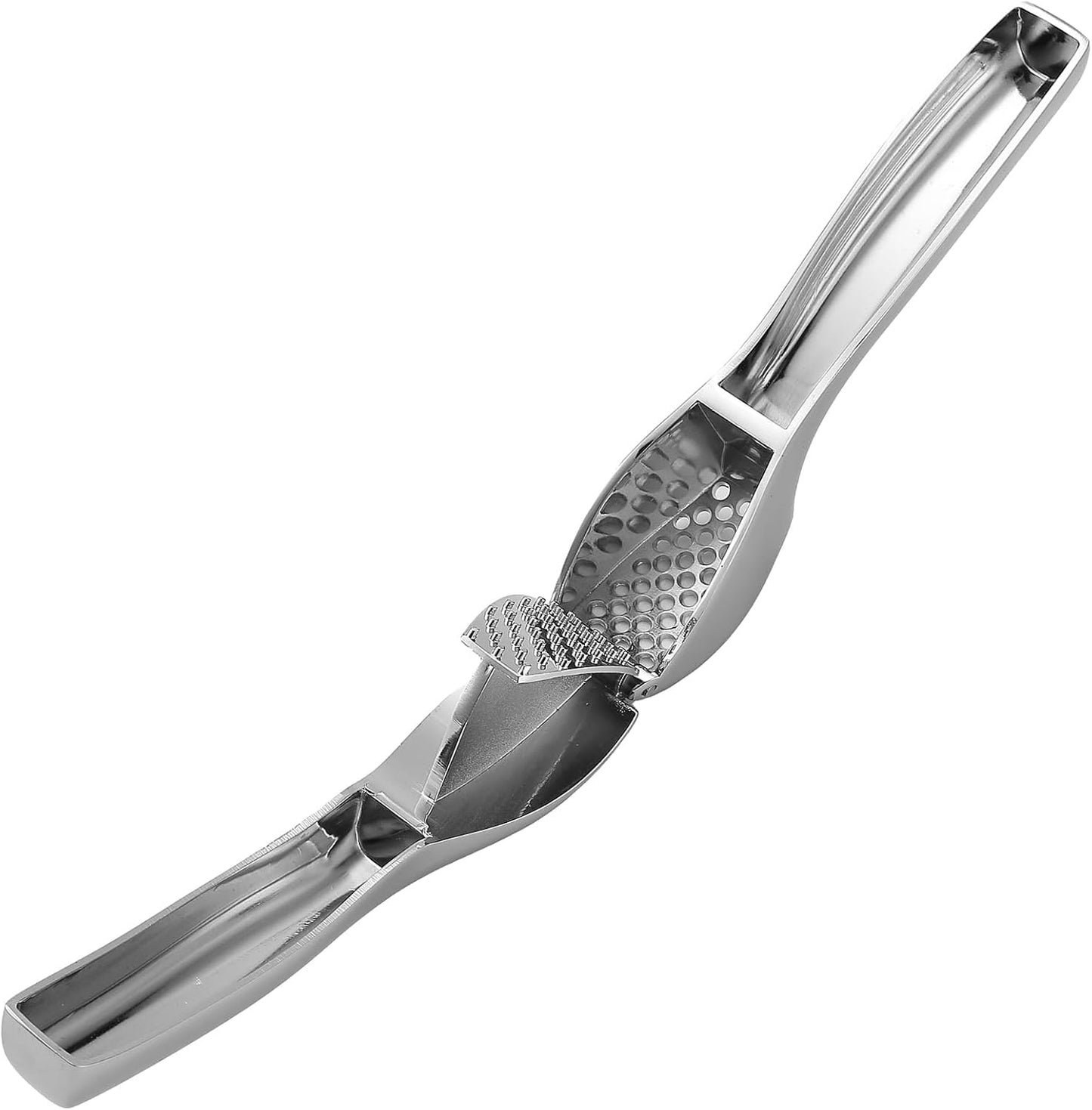 Garlic Press Crusher - Rust-Proof, Easy to Clean, Easy-Squeeze Professional Garlic Mincer