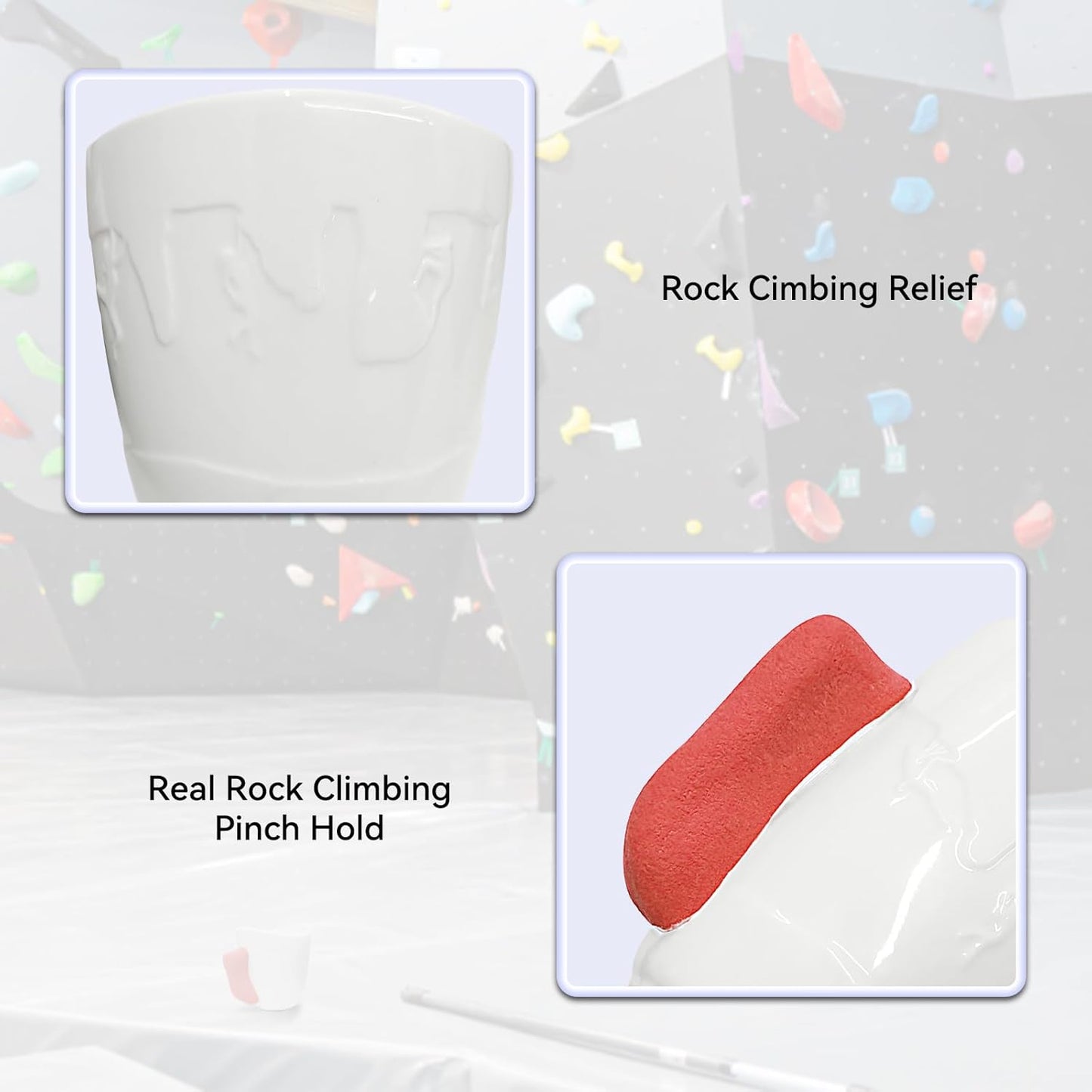 TWO STONES Rock Climbing Mug | Rock Climbing Coffee Mug | Climber Mug as Rock Climbing Gift for Climbers, Safe for Dishwasher and Microwave