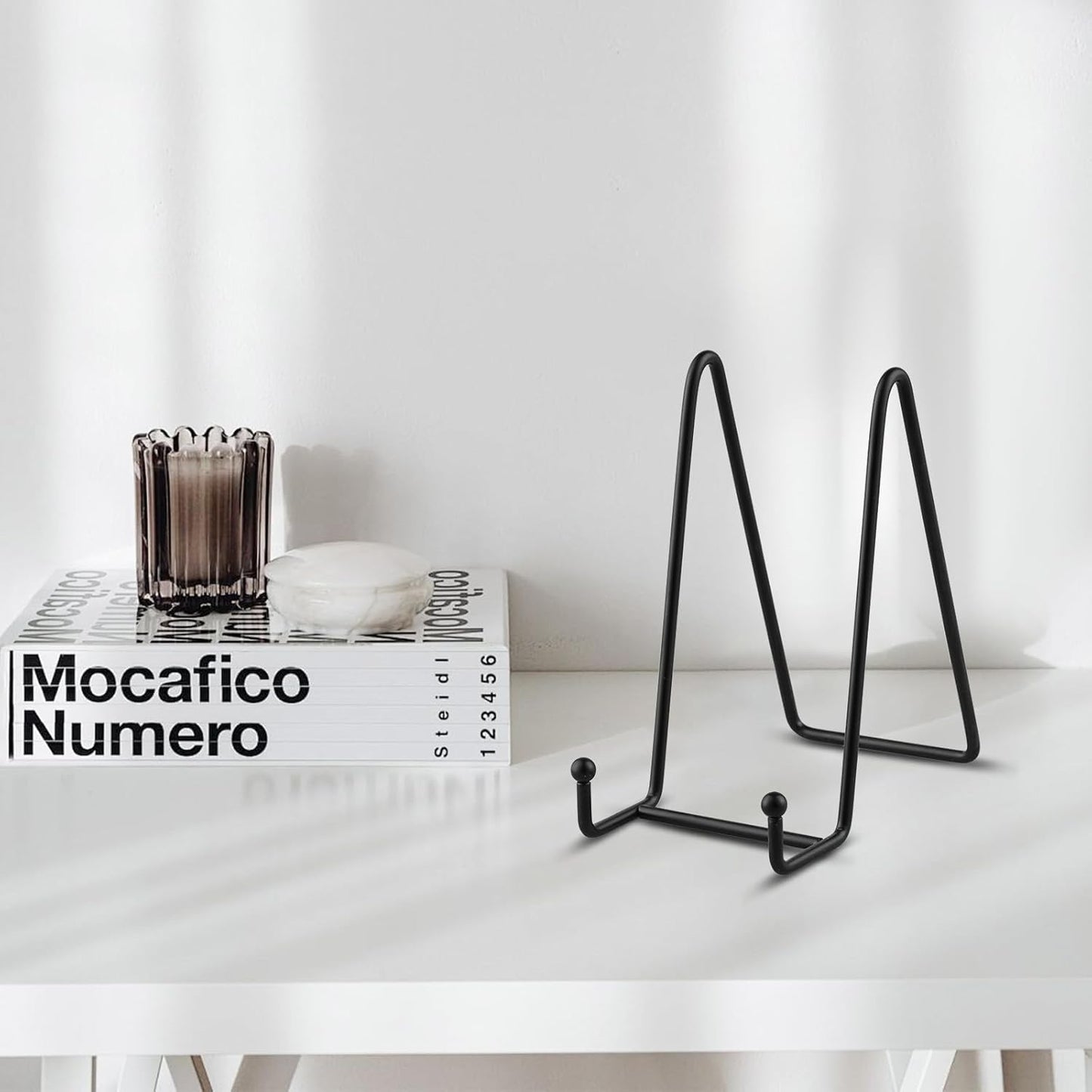 LIONWEI LIONWELI Decorative Plate Stand Holder Picture Frame Stand Easel Display Stand