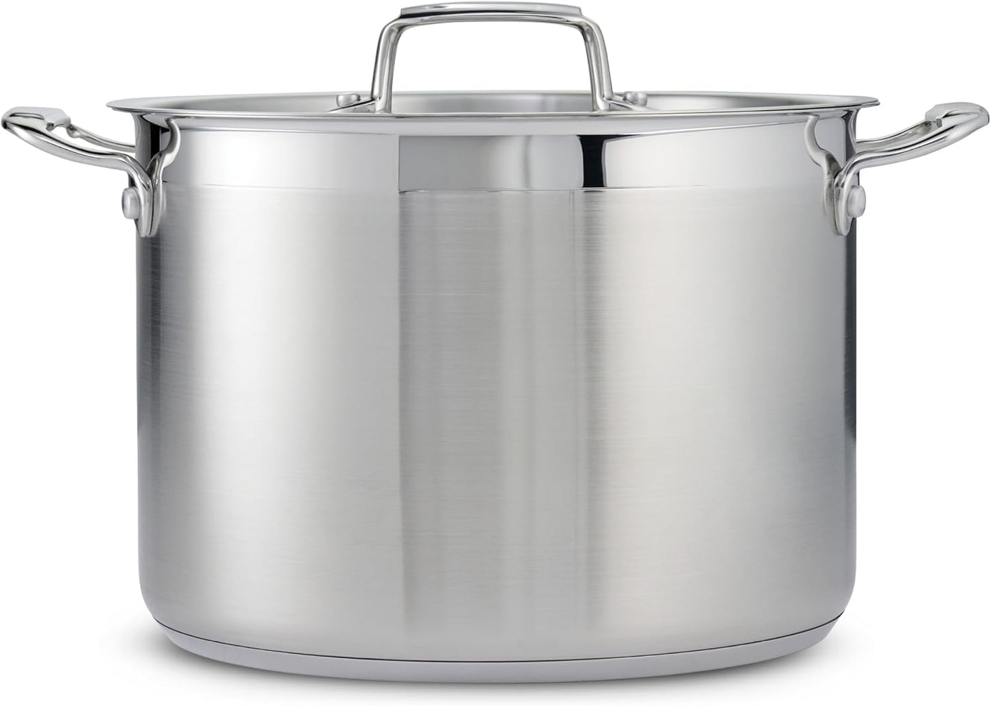 Tramontina Gourmet Stainless Steel 8-Quart Stock Pot with Lid