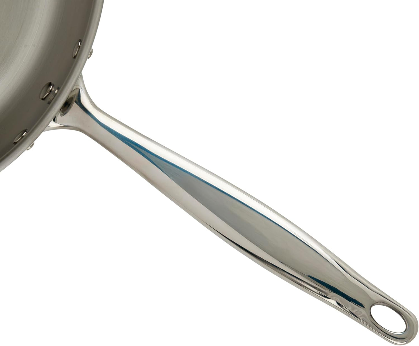 WINCO Tri-Ply Frying Pan, Silver