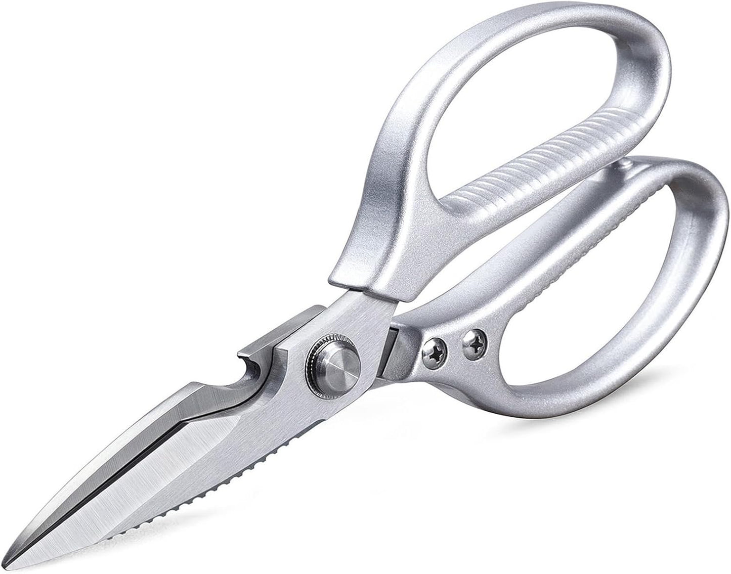 8.46'' Large Kitchen Scissors for Food, Heavy Duty All Purpose Kitchen Shears for Cutting Vegetable, Poultry, Meat, Herb, Stainless Steel Sharp Blade, Dishwasher Safe