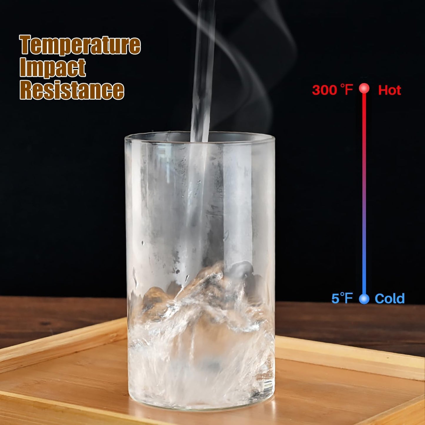 66+37 oz Glass Food Storage Jars with Airtight Lids, Tall Clear Glass Jar with Bamboo Lid, Airtight Food Canister for Pasta, Candy, Coffee, Sugar, Cookie, Snack. (Round | 10+11 Inch)