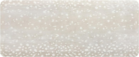 House of Noa Nama Standing Mat – Anti-Fatigue Cushioned Kitchen Mats for Floor | Ergonomic Bounce-Back Foam Kitchen Mats | Anti-Fatigue Mats for Kitchen & Standing | Fawn Shea | 22"x54"