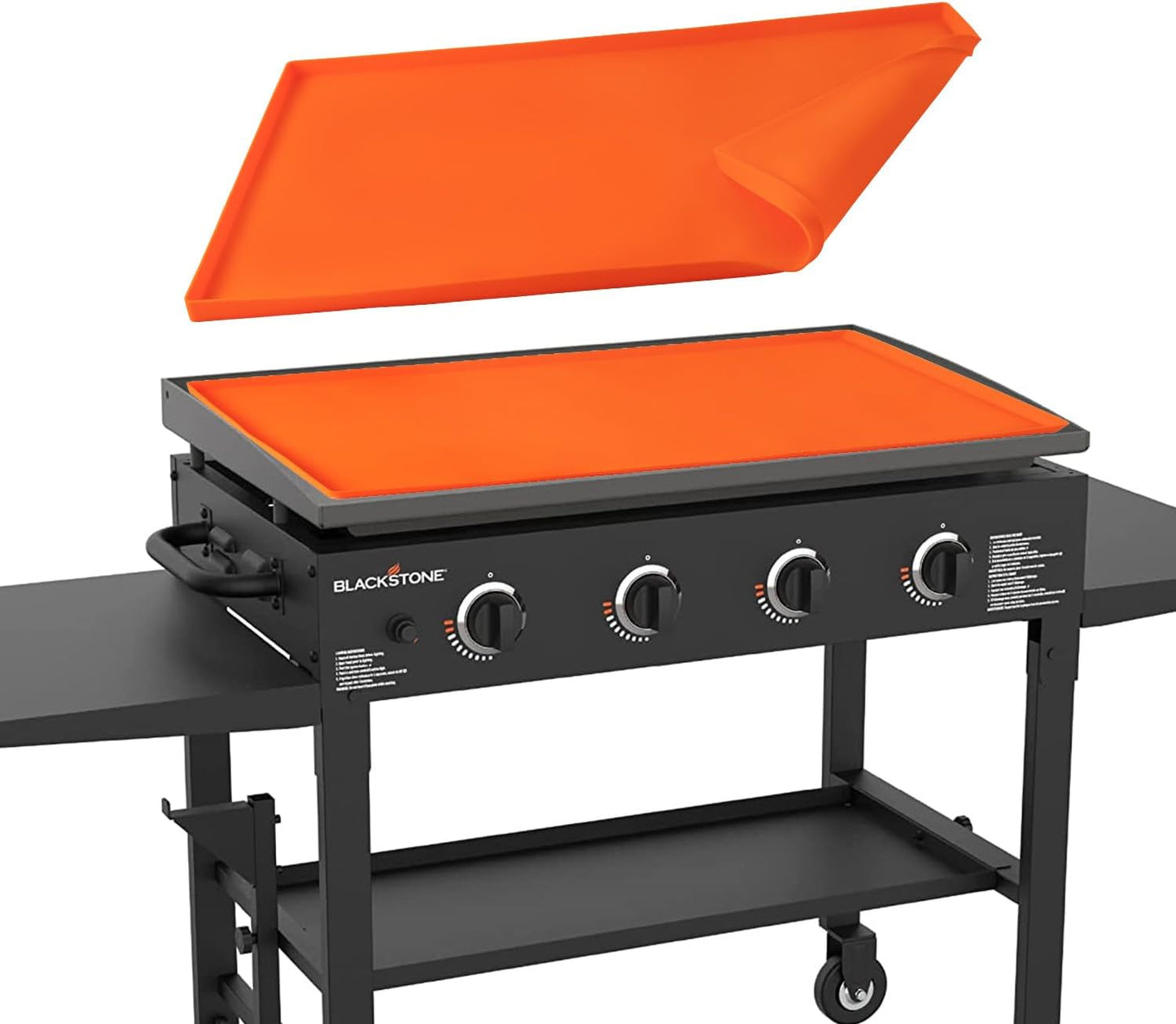 Silicone Protective Cover for 36" Blackstone Griddle,Heavy Duty Food Grade Silicone Grill Mat, Protect Griddle from Rodents, Insects, Debris, and Rust,All Season Cooking Protective Cover