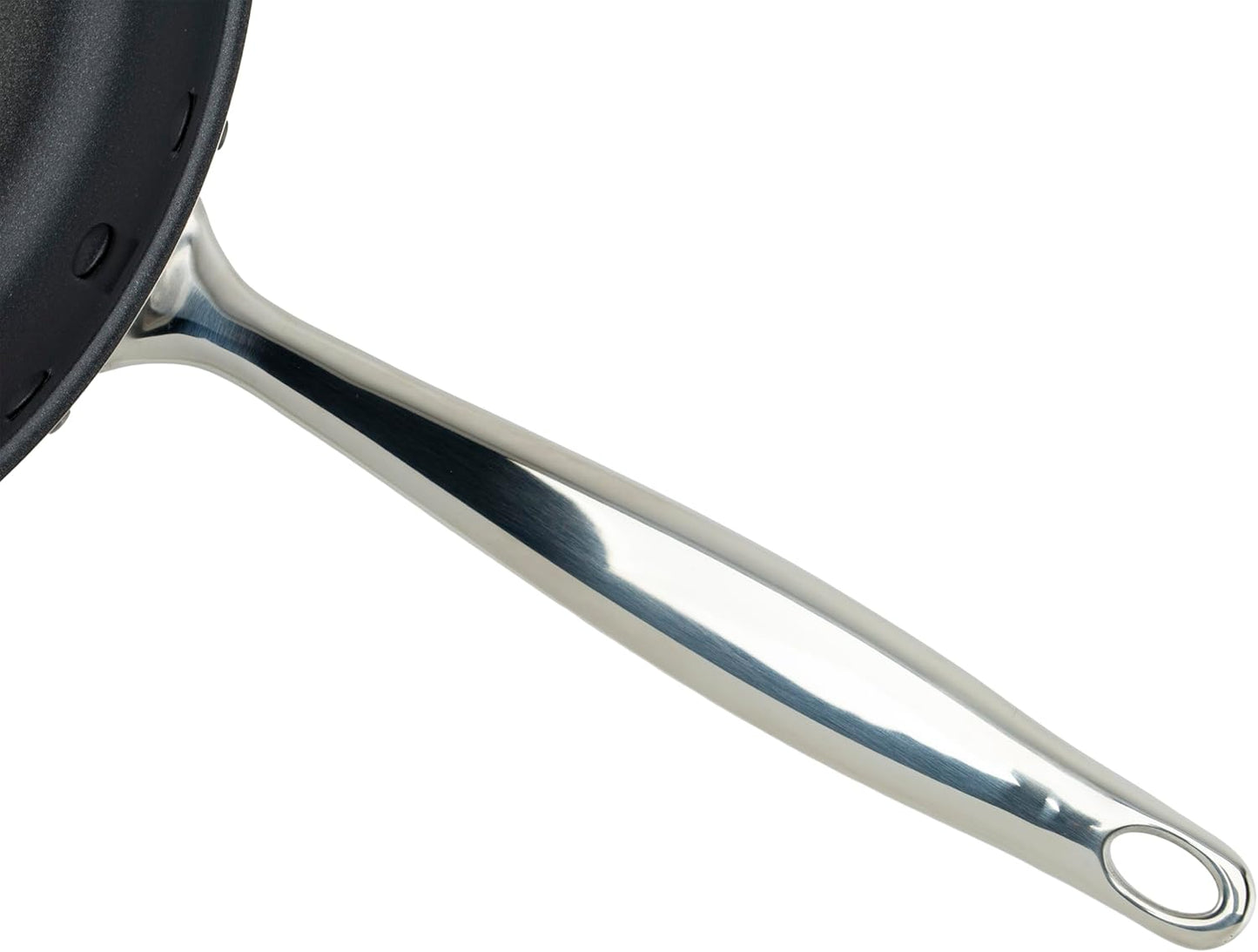 WINCO Tri-Ply Frying Pan, 12-dia, Silver