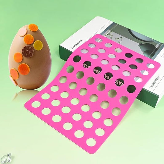 mostsom Round Lace Silicone Mold for Cheese, Chocolate, Cookie, Cake Decorating Stencil Mat, Bakeware Tool, Kitchen Accessories, Reusable Non-Stick (B_ Round)