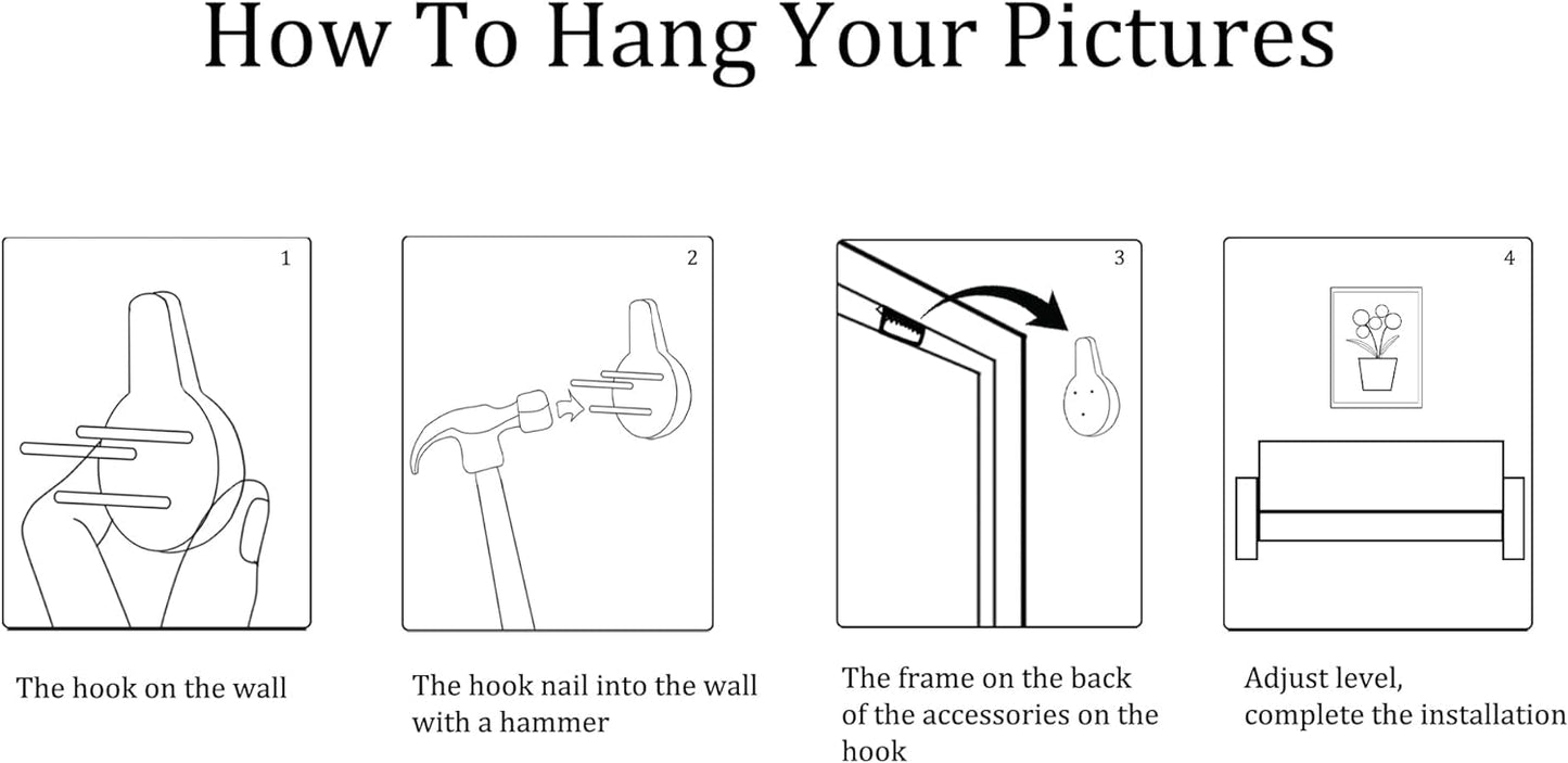 Dandelion Painting Wall Art Canvas Print Picture for Living Room Large White Flower Flora Home Bedroom Decoration Modern Framed Artwork Decor, 20x40