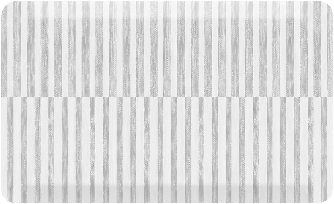 House of Noa Nama Standing Mat – Anti-Fatigue Cushioned Kitchen Mats for Floor | Ergonomic Bounce-Back Foam Kitchen Mats | Anti-Fatigue Mats for Kitchen & Standing |Reese Ash | 22" x 36"