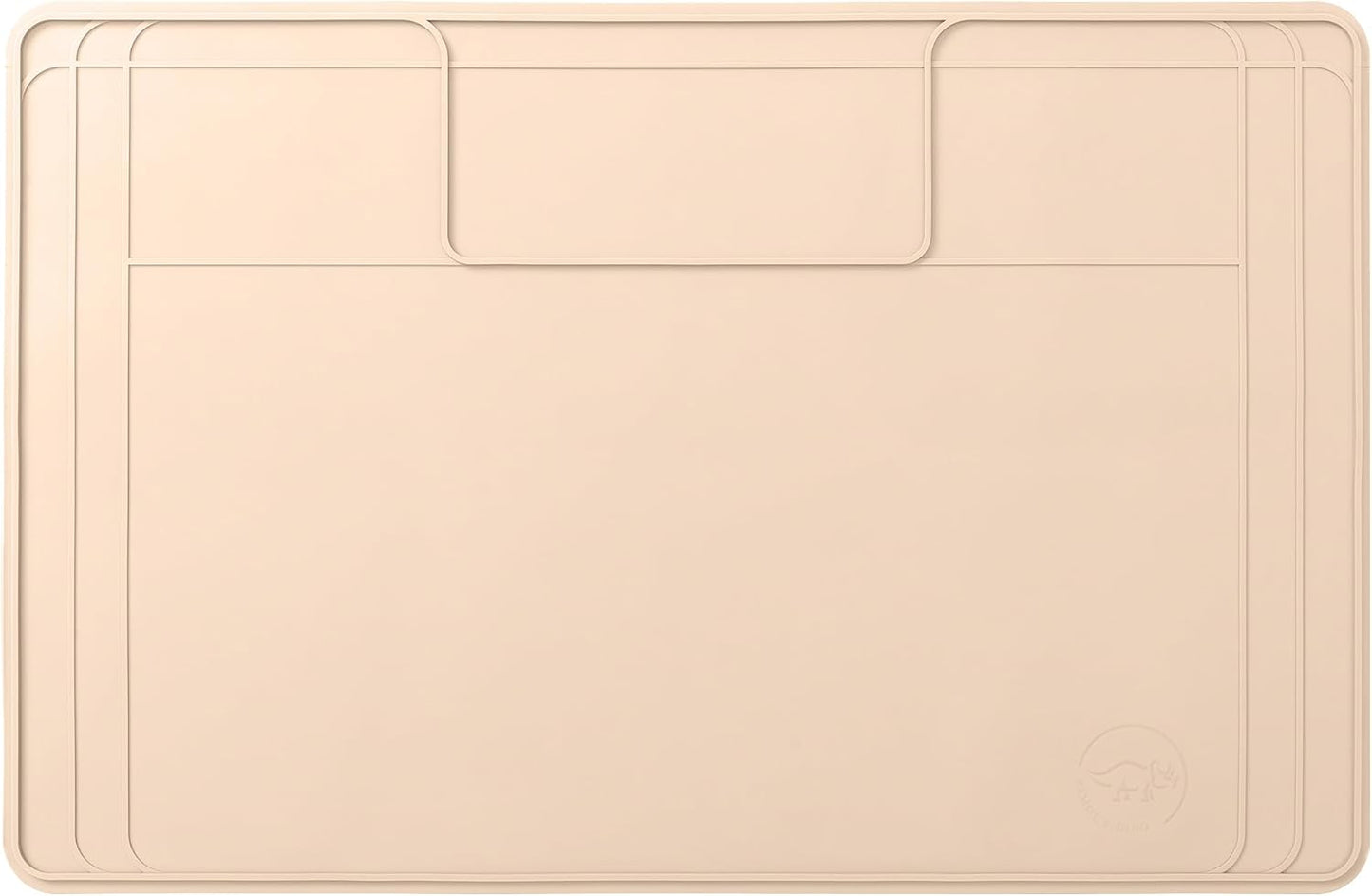 The Original Under Sink Mat - Silicone Waterproof mat, Adjustable, Easy to Clean, Kitchen Cabinet Liner, Disifenction Surface - 31" x 22" or Smaller (Beige, 31" x 22")