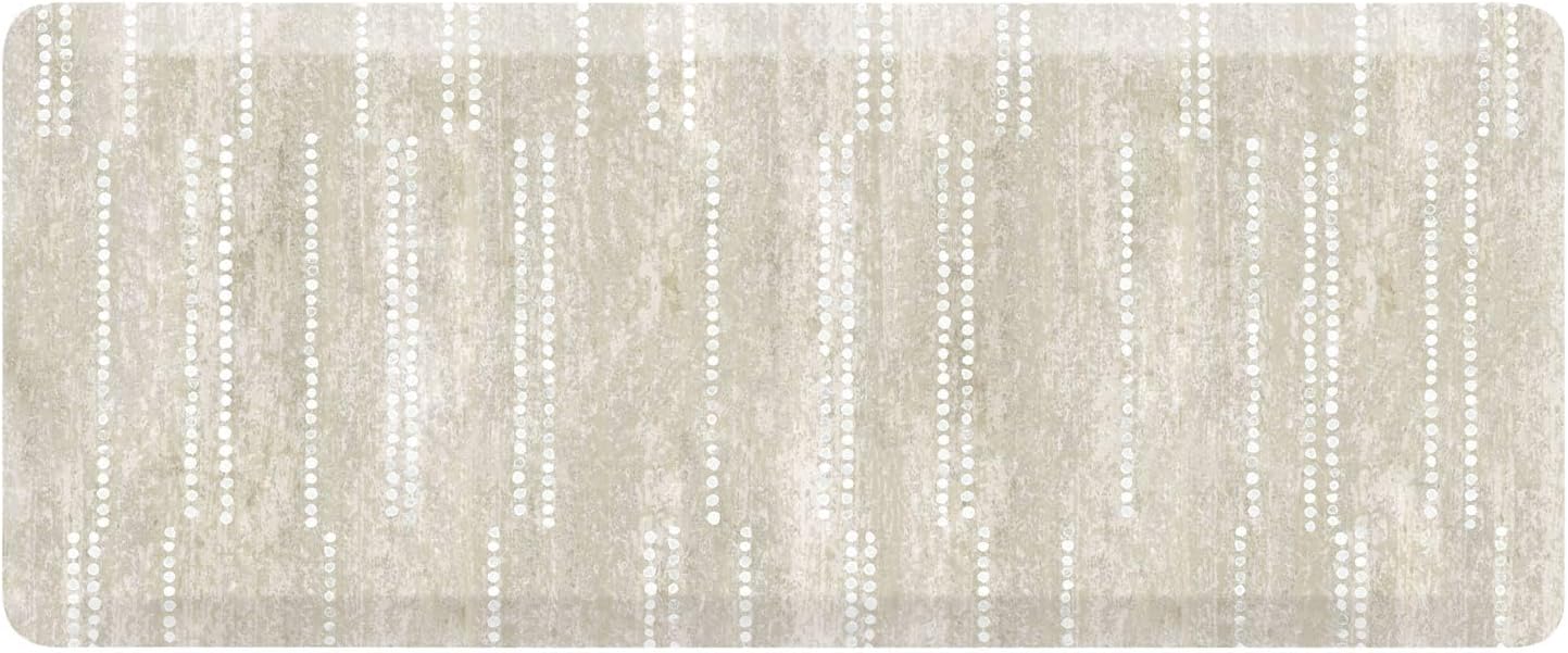 House of Noa Nama Standing Mat – Anti-Fatigue Cushioned Kitchen Mats for Floor | Ergonomic Bounce-Back Foam Kitchen Mats | Anti-Fatigue Mats for Kitchen & Standing | Aspen Reed | 22"x54"