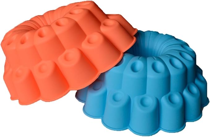 FantasyDay 9.5'' Peacock Tail Birthday Cake Mold Silicone Baking Molds Party Cake Bakeware for Your Birthday Dessert, Cake, Bread, Tart, Pie, Flan and More #1