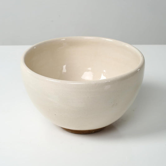 Artissance Approx. 9.8" Wide Off White Ceramic Decorative Bowl (9.8" Opening)