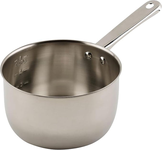 Winco SAP-2 Stainless Steel Sauce Pan, 2-Quart,Medium