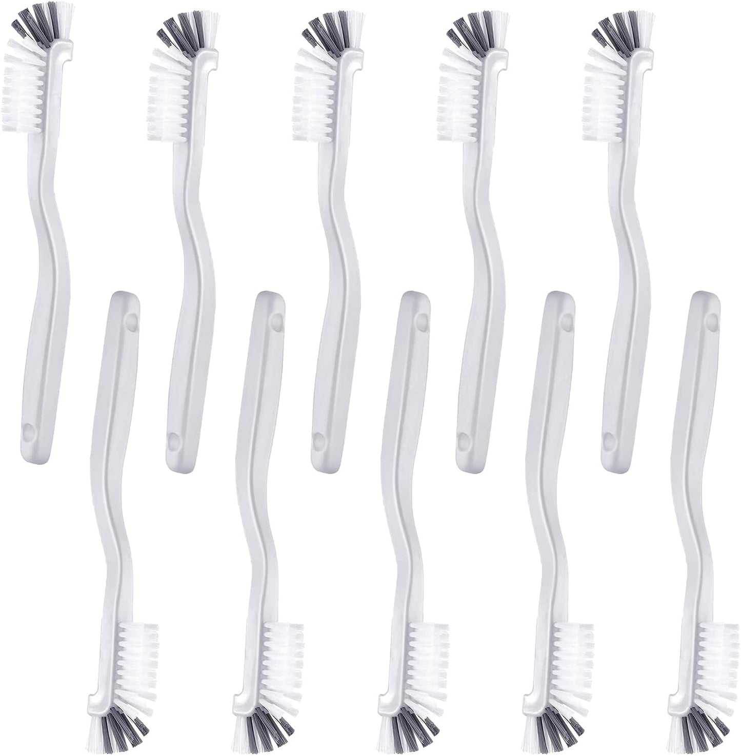 ELANE 10 Pcs Dish Scrub Brush Small Scrub Brushes for Cleaning,Kitchen Scrub Brush for Dishes,Corner Scrub Brush