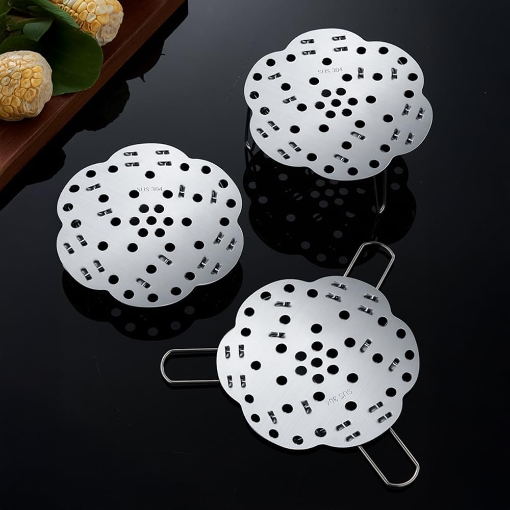 Collapsible Steamer Basket & Trivet SUS304 Stainless Steel - Adjustable, Dishwasher-Safe for Vegetables, Seafood & Multi-Pot Cooking