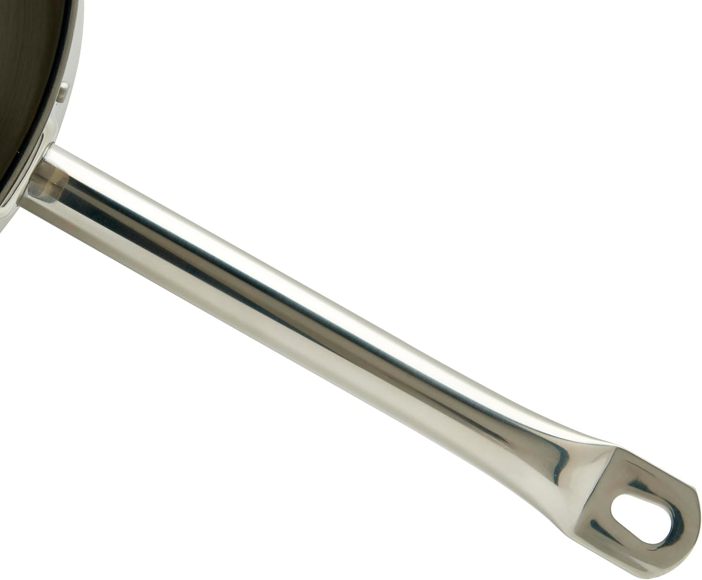 Winco Heavy-Duty Stainless Steel Sauce Pan with Cover and Helper Handle, 10 Quart