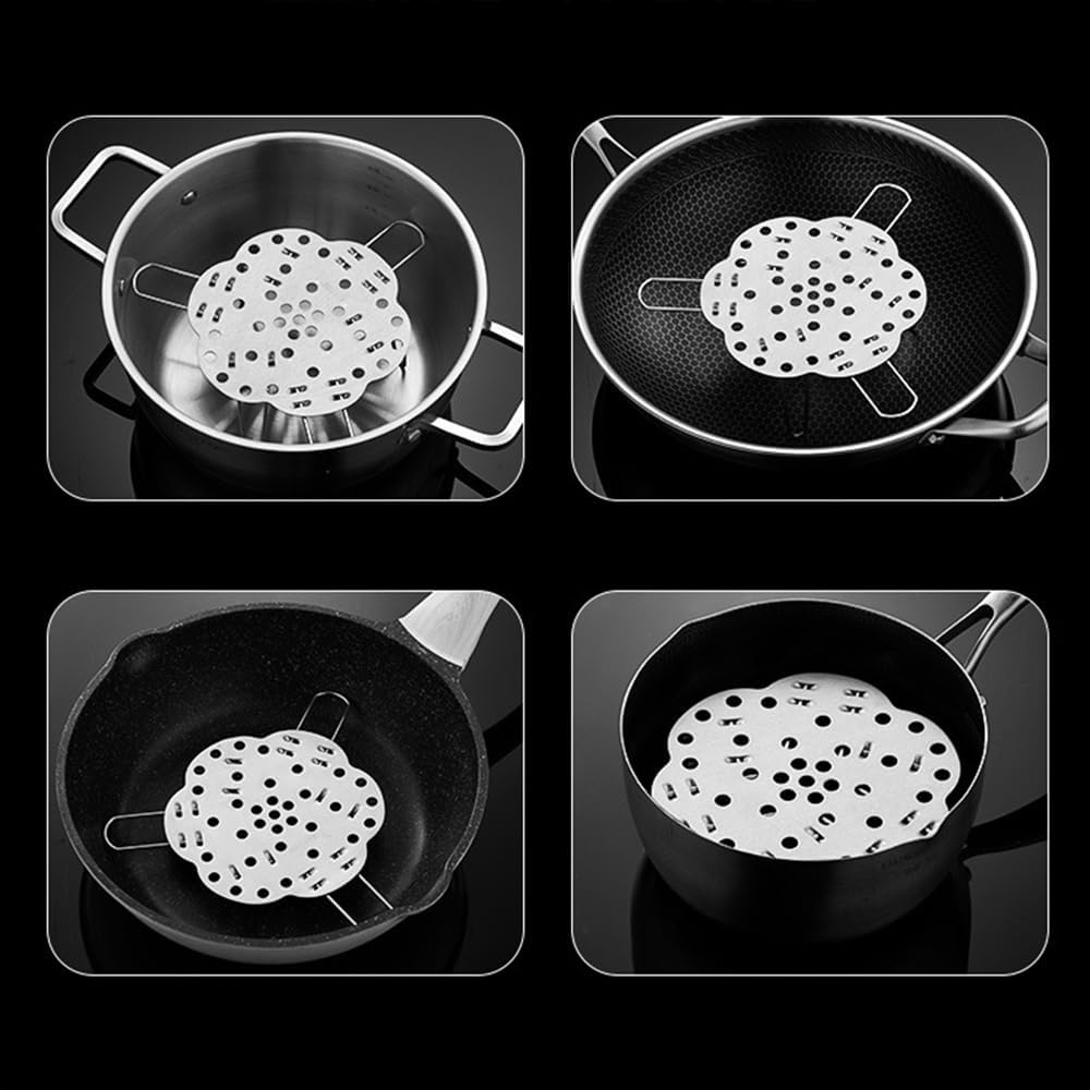 Collapsible Steamer Basket & Trivet SUS304 Stainless Steel - Adjustable, Dishwasher-Safe for Vegetables, Seafood & Multi-Pot Cooking