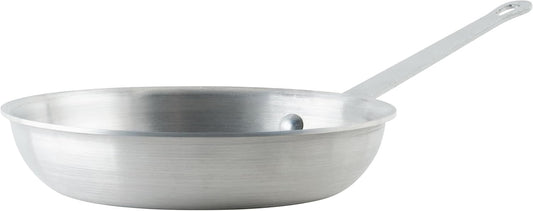 Winco Commercial-Grade Aluminium Fry Pan/Skillet, Satin Finish, 8"