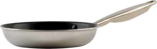 WINCO Tri-Ply Frying Pan, Silver