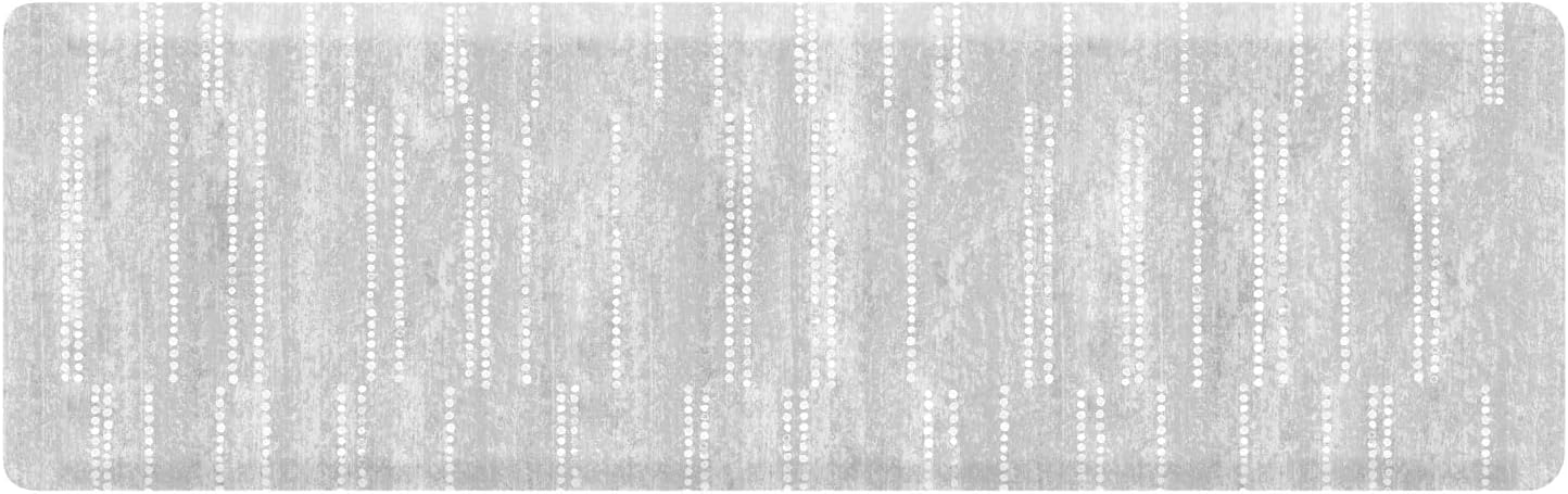 House of Noa Nama Standing Mat – Anti-Fatigue Cushioned Kitchen Mats for Floor | Ergonomic Bounce-Back Foam Kitchen Mats | Anti-Fatigue Mats for Kitchen & Standing | Aspen Dove | 22"x72"